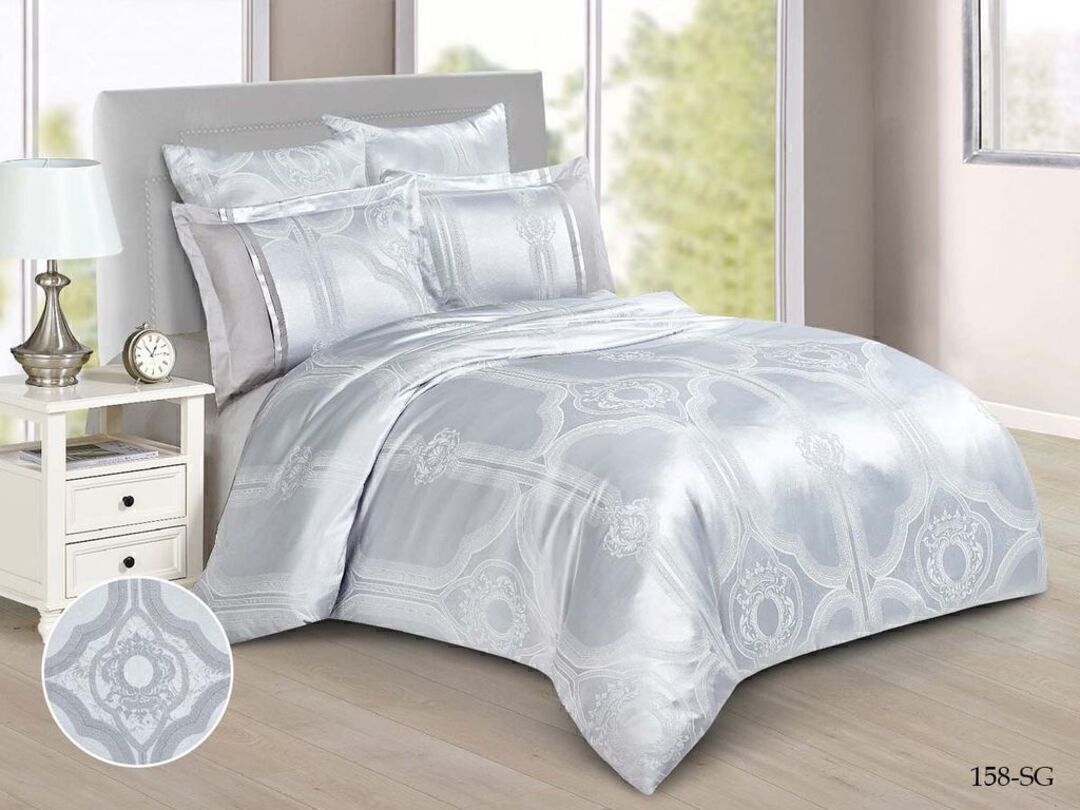 КПБ семейный сатин-жаккард Satin Jacquard SG Клео <SG-158>